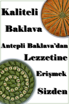 Antepli Baklava Tatlıları